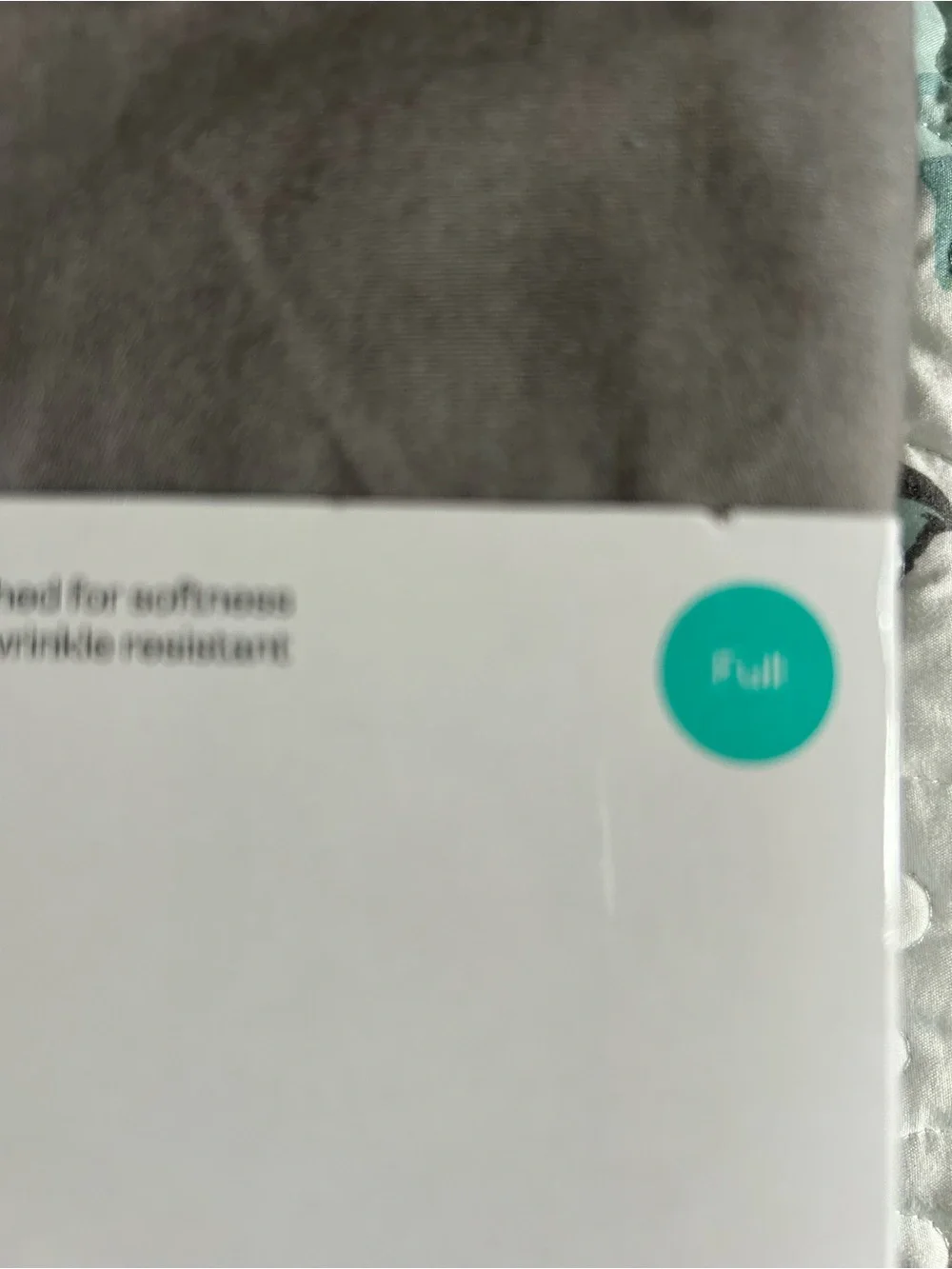 Room Essentials Easy-Care Sheet Set in Gray